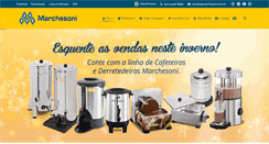 Desktop Screenshot of marchesoni.com.br